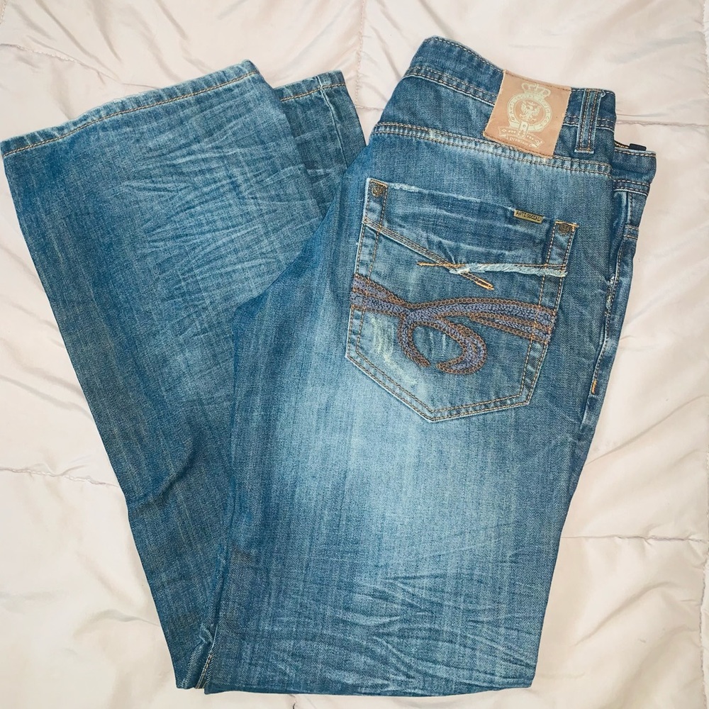 Anti-Social semi distressed denim jeans for men